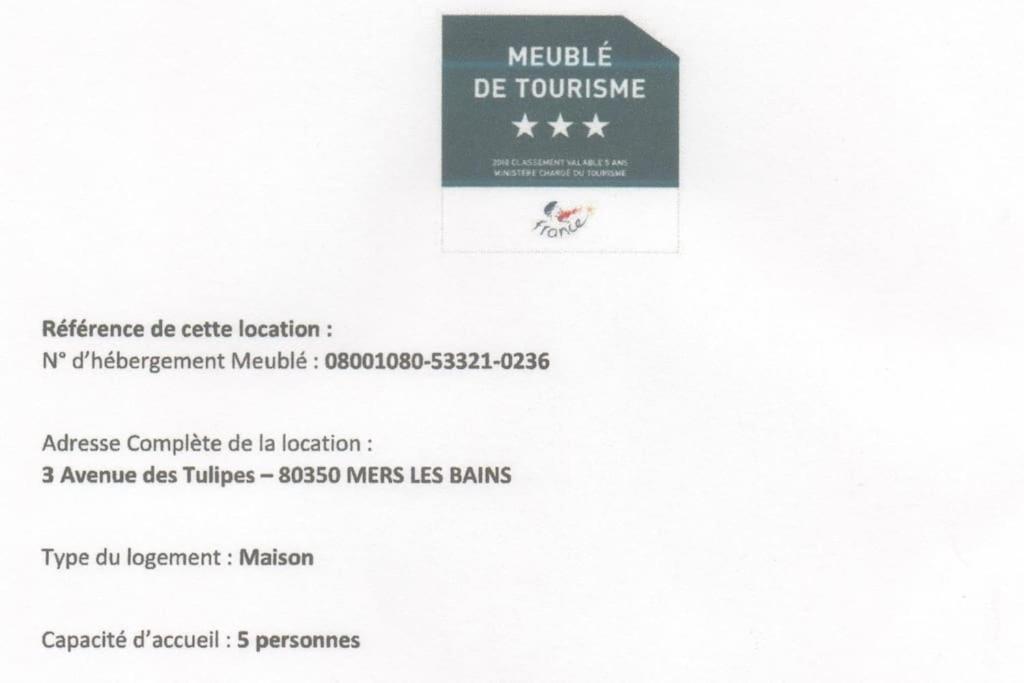 Maison Avec Jardin A Mers Les Bains エクステリア 写真